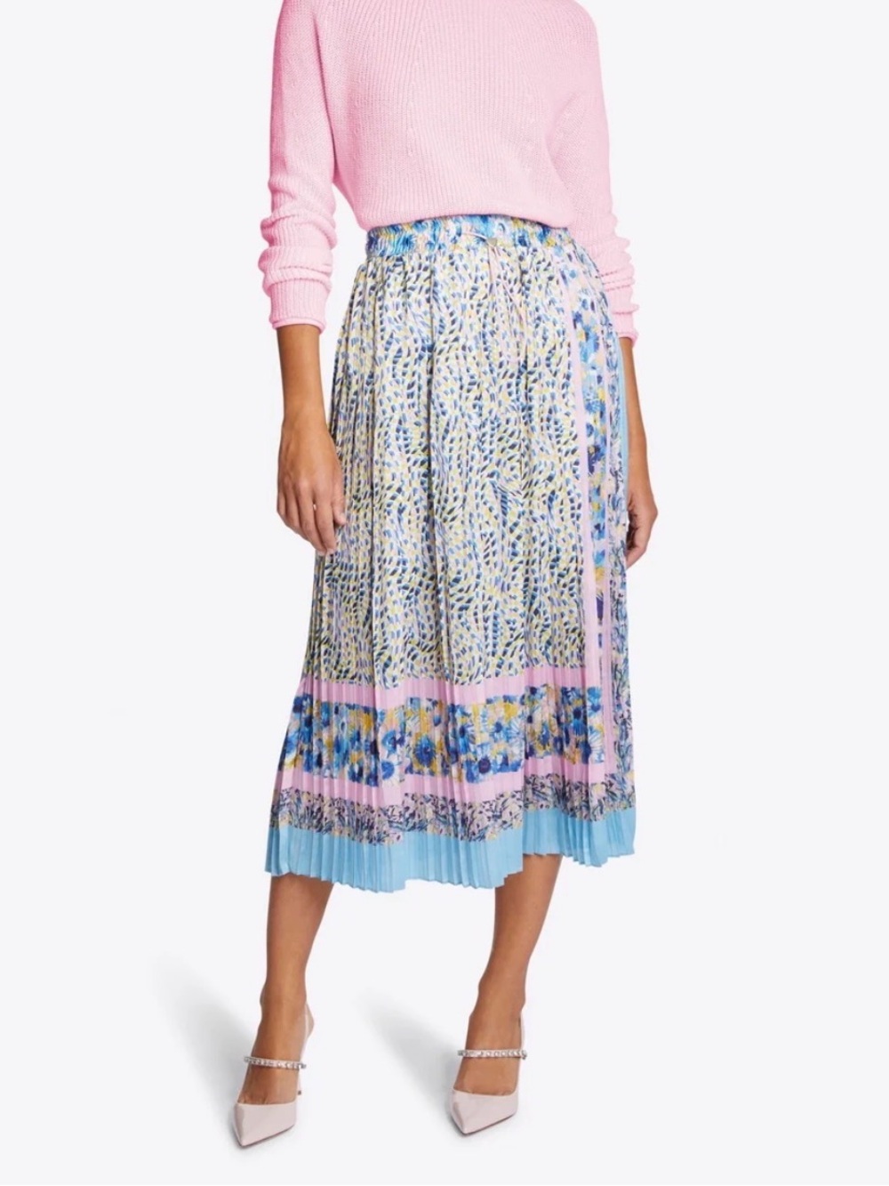 Beautiful Rich & Royal thin pleated skirt